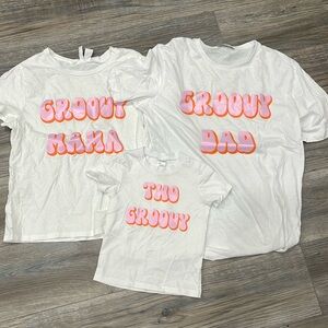 Custom Two Groovy Theme Shirts